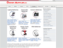 Tablet Screenshot of power-supplier.biz