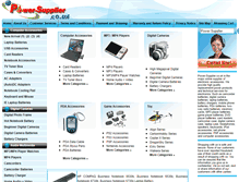 Tablet Screenshot of power-supplier.co.uk